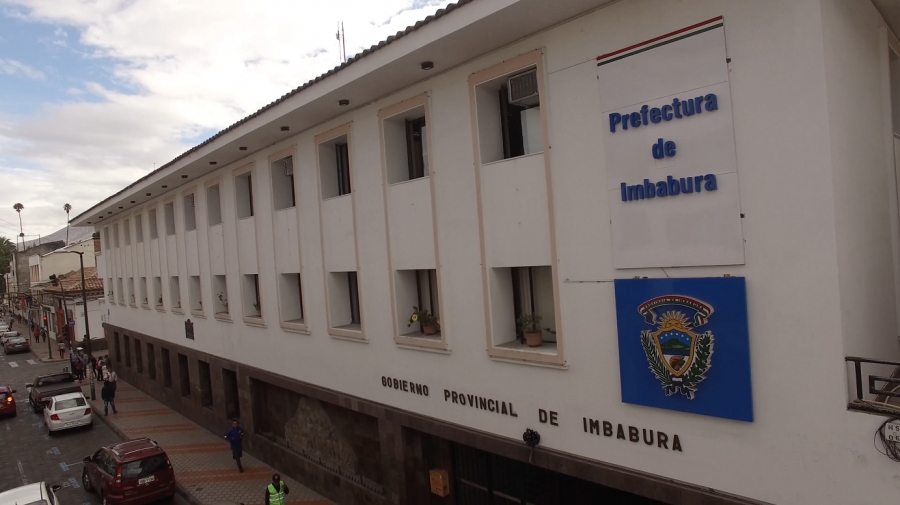 La Prefectura de Imbabura registra una reducción en su presupuesto destinado a la inversión. 