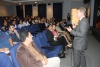 El prefecto de Tungurahua, Fernando Naranjo, durante su exposición sobre el modelo de gestión que se aplica en su provincia.