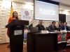 Autoridades presentes en la rueda de prensa en la que se promocionó las festividades de carnaval y se invitó a los turistas a arribar a esta tierra.