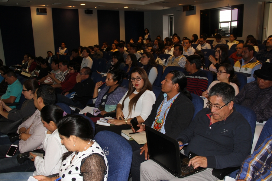 Asistentes al seminario de Políticas Ambientales.