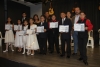 Clausura del taller de música dictado por el maestro Dionisio Terán, en el auditorio de la Prefectura.