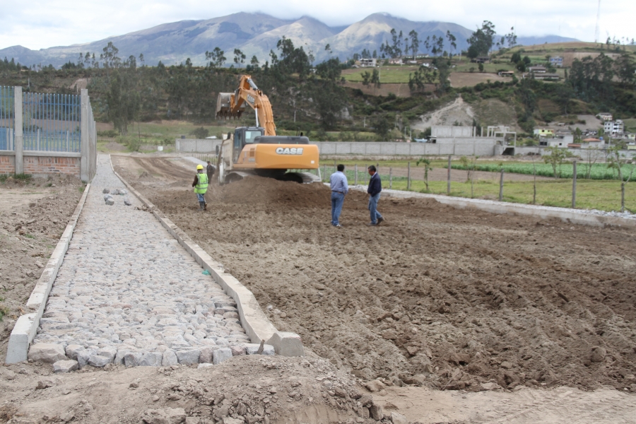 La obra inició y se tiene previsto que culmine en un lapso de 120 días.