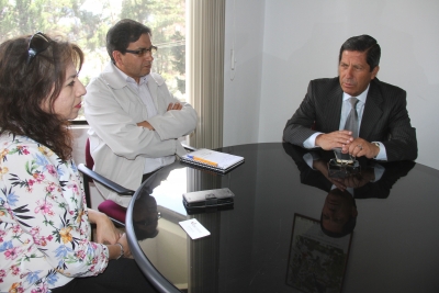 Reunión para analizar los mecanismos de inversión en proyectos en favor de las provincias de la Mancomunidad del Norte del Ecuador.