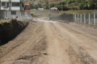 Este es uno de los caminos construidos por la Prefectura en este sector rural de la provincia.