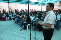 Inauguración de infraestructura para el comercio de las mujeres pertenecientes a la UNORCAC.