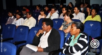 Técnicos de las unidades de turismo de los organismos autónomos descentralizados, empresarios y trabajadores de esta área participaron en el seminario.