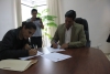 El compromiso de las partes para ejecutar trabajos de vialidad quedó establecido en un documento firmado.