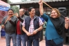 Autoridades de la Prefectura, Gobierno Parroquial y pobladores participaron en la inauguración simbólica del canal de riego en San Francisco de Sigsipamba. 