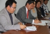Firma de convenios en la Universidad Técnica del Norte para vincular a los estudiantes en el trabajo de los gobiernos autónomos descentralizados de Imbabura.
