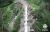 Un sifón de 1.2 kilómetros fue construido para trasladar el agua en uno de los tramos que atraviesa la quebrada. 