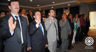 Los nuevos consejeros provinciales juran cumplir su trabajo a cabalidad en el GPI.