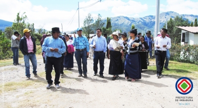Recorrido a las comunidades de San Rafael para conocer la situación de las vías. 