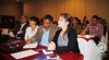 Autoridades y equipos técnicos de los GADs durante el seminario taller.