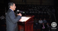 En un su discurso, el Prefecto de Imbabura, Pablo Jurado,  motivó a los alumnos de las escuelas a participar activamente en actividades de cuidado del ambiente.