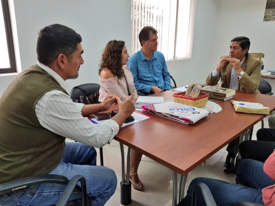 Reunión para definir el plan de trabajo en torno a definir la marca que identifique a Imbabura en el contexto mundial.