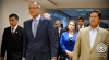 El Vicepresidente de la República, Jorge Glas, llegó a la Prefectura de Imbabura para conocer el aporte institucional en el cambio de la matriz productiva. Fue recibido por el titular de esta institución, Pablo Jurado.