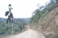 Camino construido por la Prefectura de Imbabura en las comunidades La Esperanza de Río Verde – Santa Cecilia de la parroquia Lita.