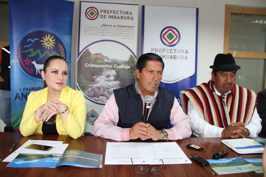 Rueda de prensa para informar sobre la celebración del Día Latinoamericano del Geoturismo.