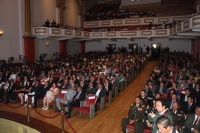 Condecoraciones, firma de convenios y contratos y discursos emotivos fueron parte de este acto.