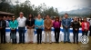 Autoridades participantes en el acto de inauguración del Tercer Campamento Bianual de Jóvenes Activistas Sociales de América Latina y el Caribe.