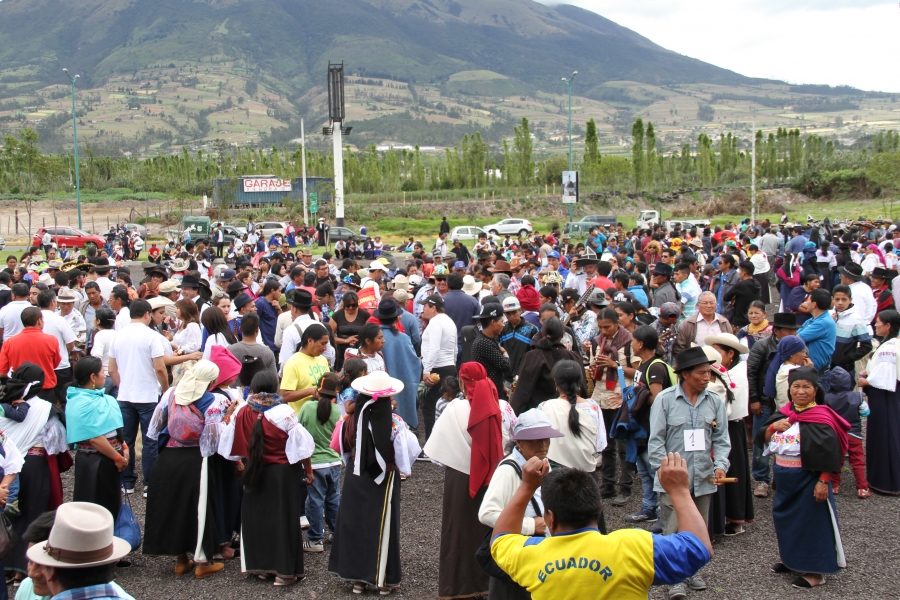 Las comunidades de Imbabura se alistan para estar presentes en el Encuentro de los Pueblos, una celebración que cada vez tiene mayor atractivo.