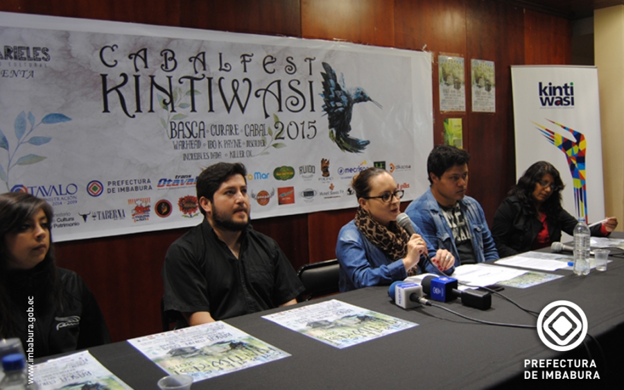 Rueda de prensa del Colectivo “Taitarieles” y autoridades de las entidades auspiciantes para informar sobre el evento.