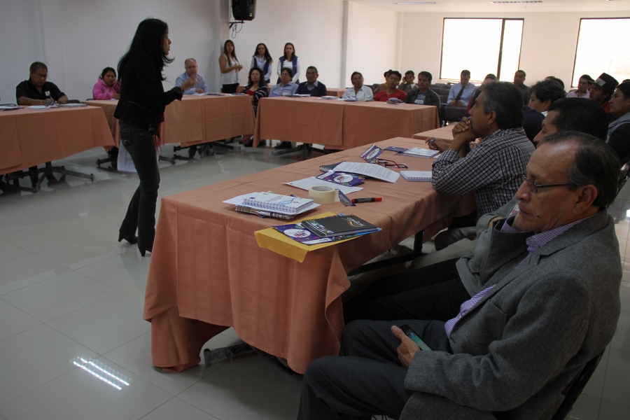 Taller de Formación de Veedores Ciudadanos de Proyectos Provinciales, organizado por la Prefectura de Imbabura.
