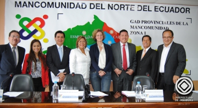 El Prefecto de Imbabura, Pablo Jurado, se comprometió a desarrollar una gestión  encaminada a buscar el bienestar de las poblaciones que son parte de la Mancomunidad del Norte. La autoridad preside ahora este organismo.