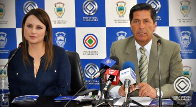 El prefecto de Imbabura, Pablo Jurado, invita a la población a participar activamente en las festividades de provincialización.
