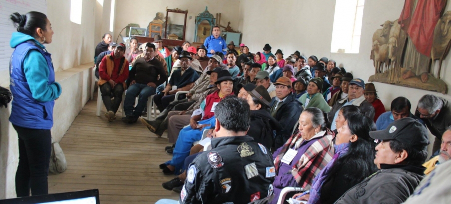 Asambleas en Pimampiro con gran participación ciudadana