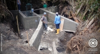  Obra de riego construida por la Prefectura de Imbabura en la comunidad Pucalpa.