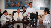 Autoridades y dirigentes del Proyecto “Pesillo – Imbabura” se reunieron para analizar el avance de la gestión.