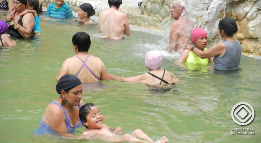 Complejo “Santa Agua de Chachimbiro” abre sus puertas a sectores de atención prioritaria