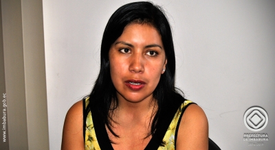 Rocío Benítez, Coordinadora de Gestión Administrativa, Financiera y Talento Humano del Patronato Provincial